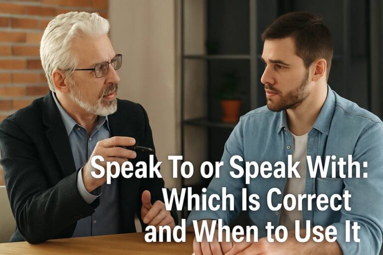 Speak To or Speak With Which Is Correct and When to Use It 2 speak-to-vs-speak-with-difference-learntospeakenglish.info