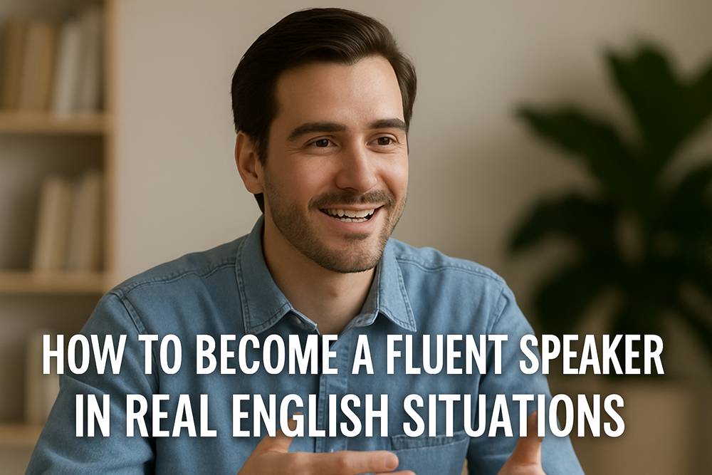 How to Become a Fluent Speaker in Real English Situations