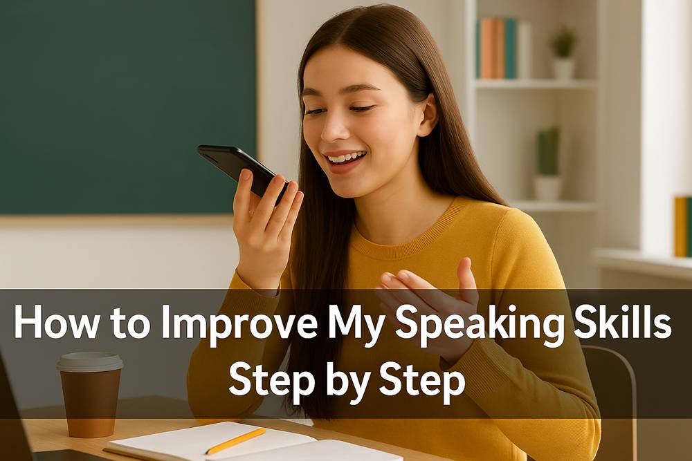 How to Improve My Speaking Skills Step by Step